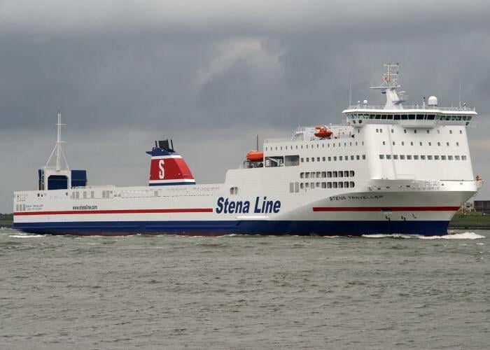 Vessel at sea